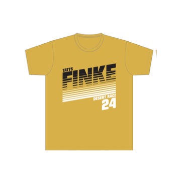 2024 Unisex Short Sleeve Finke Tee - Spicy Mustard [Size: 3XL]